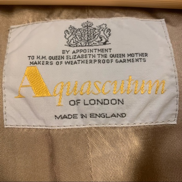 Aquascutum Men’s 44 Regular Unlined Trench Coat - Picture 12 of 16